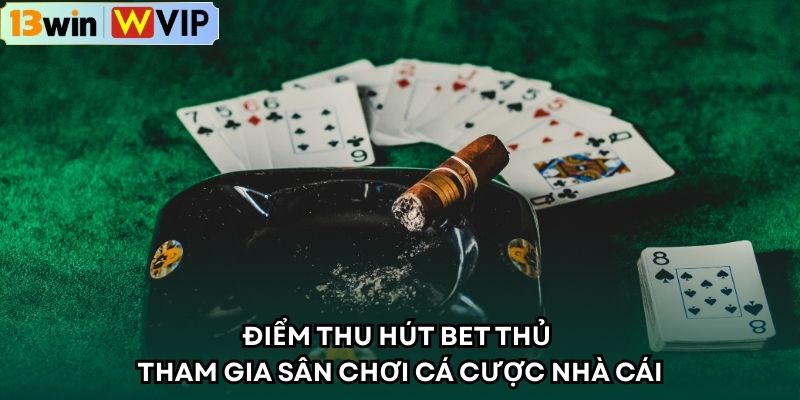 Điểm thu hút bet thủ tham gia sân chơi cá cược nhà cái